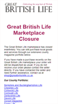 Mobile Screenshot of greatbritishlife.co.uk